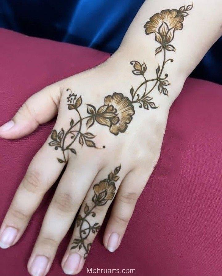 mehndi design for beginners