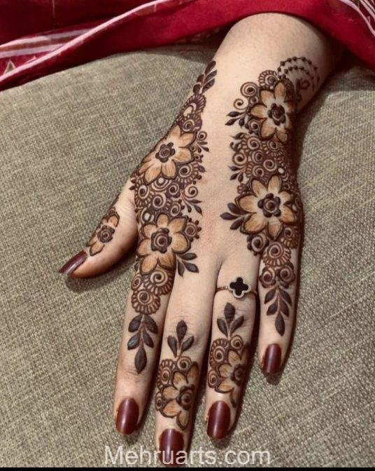 insta mehandi design
