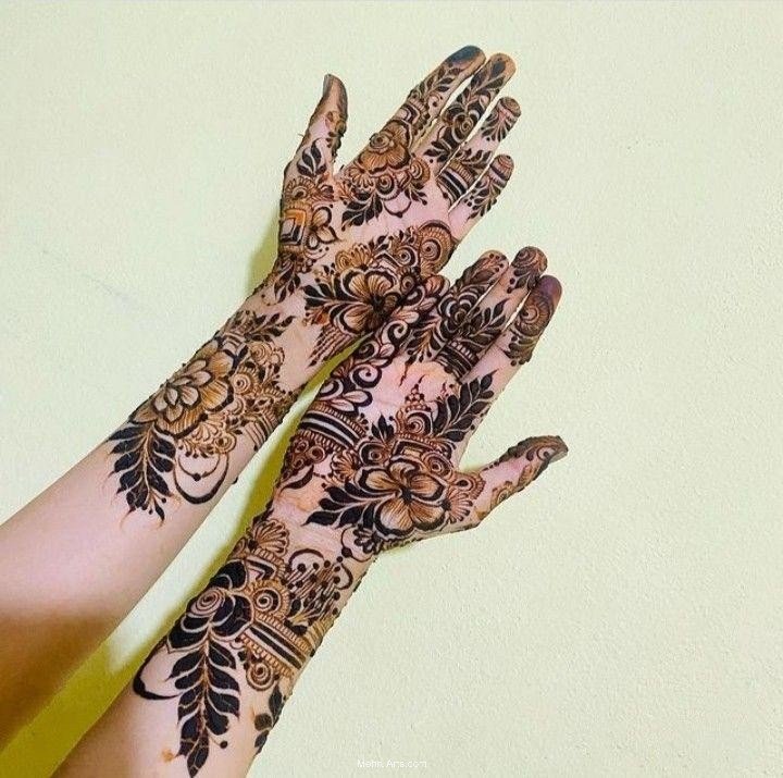 Arabic Mehndi designs for full hands