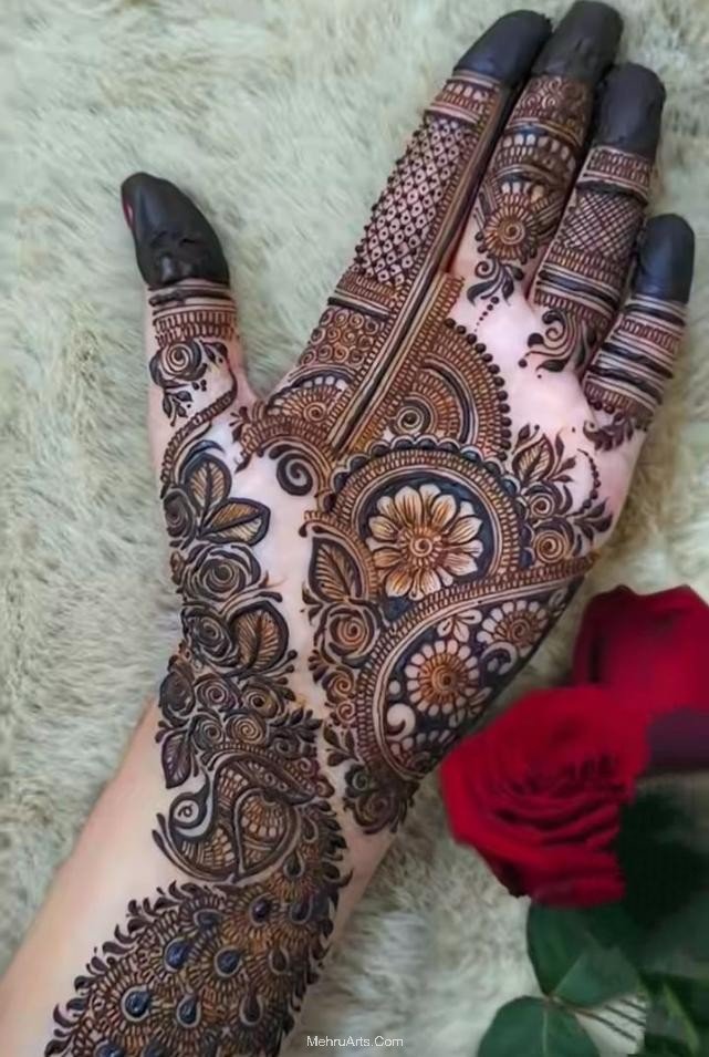 Easy Mehndi Designs for Chhath Puja