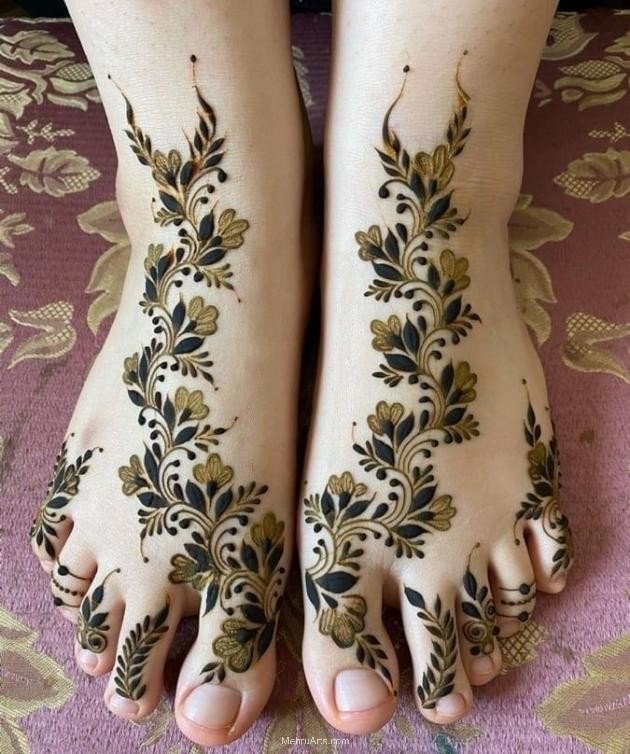 Mehndi Designs for hands and feet