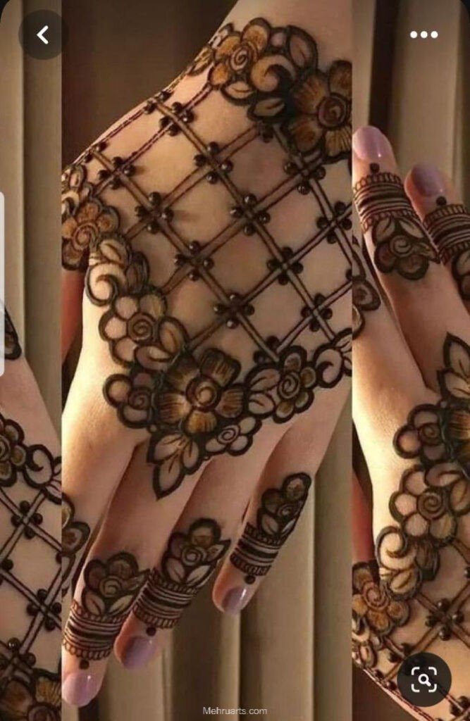 Mehndi design Simple