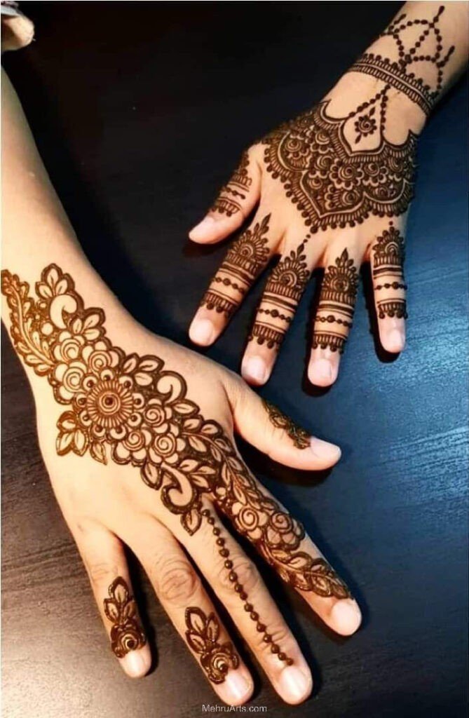Easy Mehndi Designs for Hands