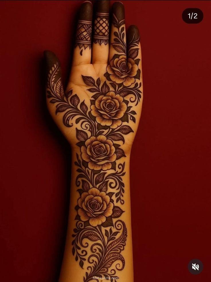Mehndi Designs for hands and feet