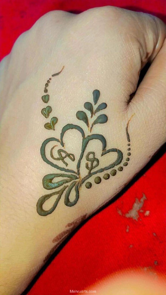 Simple mehndi designs for back hands