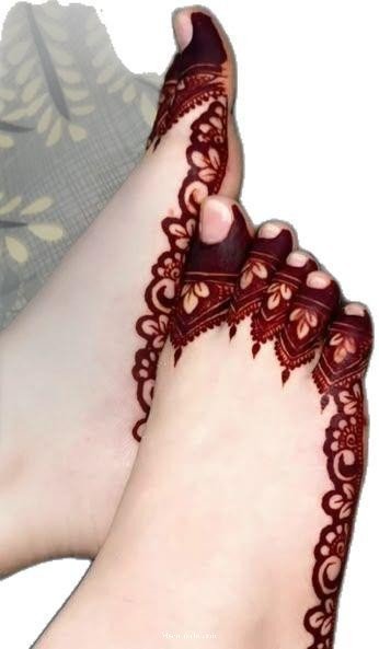 Foot Mehndi designs