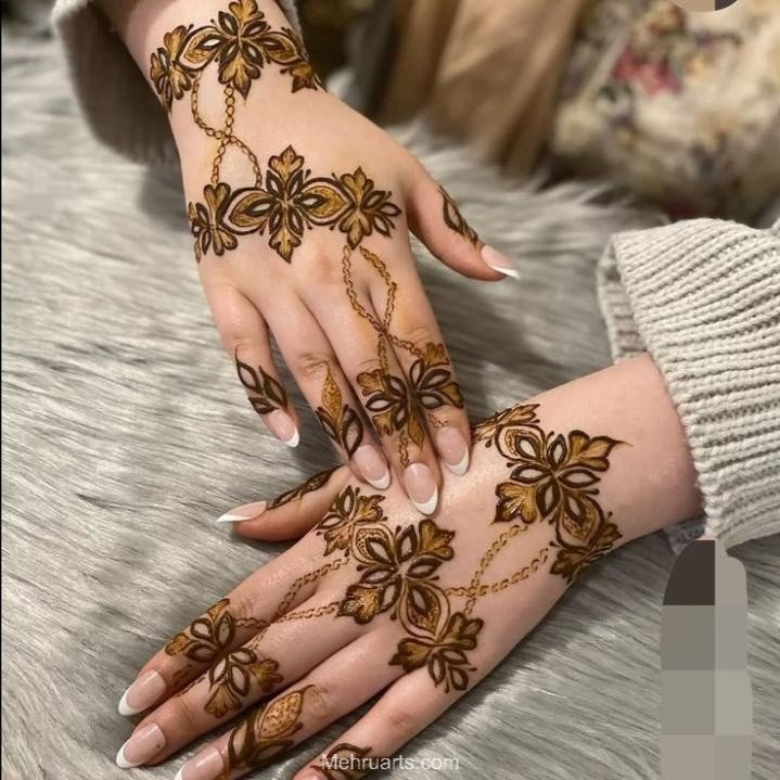 Stylish back hand mehndi designs Stylish back hand mehndi designs