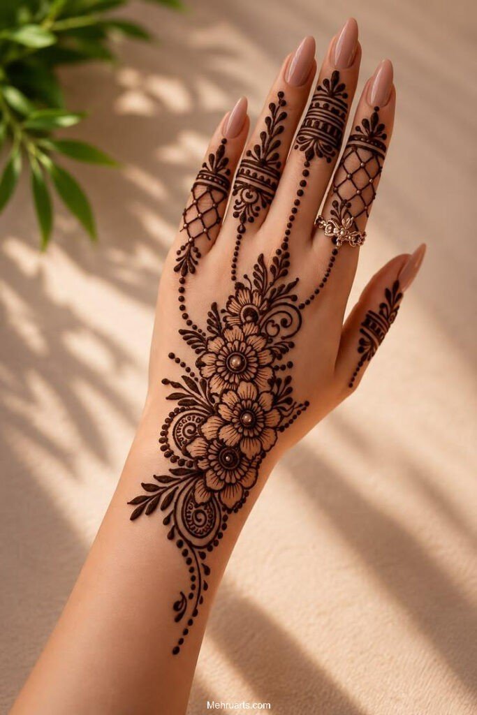 stylish back hand mehndi designs stylish back hand mehndi designs