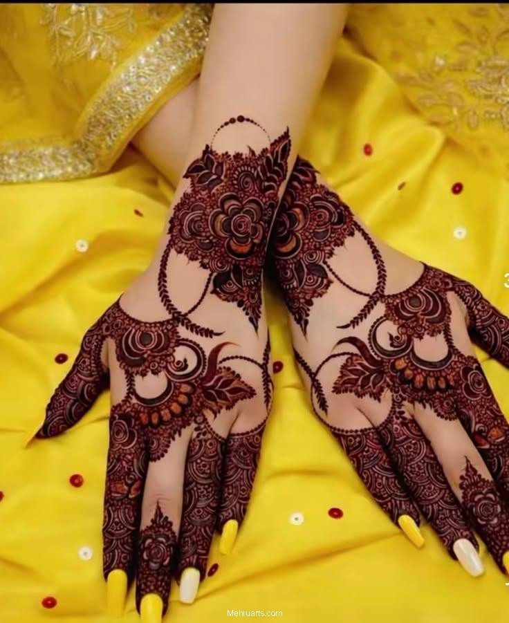 stylish back hand mehndi designs stylish back hand mehndi designs