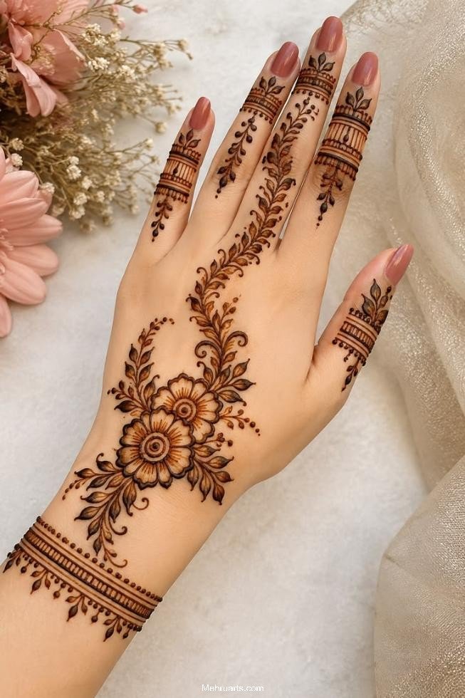 stylish back hand mehndi designs stylish back hand mehndi designs