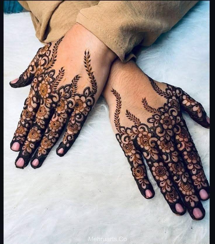 stylish back hand mehndi designs stylish back hand mehndi designs
