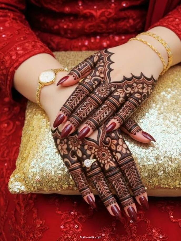 simple mehndi design front hand simple mehndi design front hand