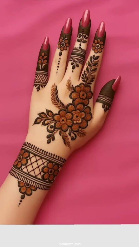 Stylish back hand mehndi designs Stylish back hand mehndi designs