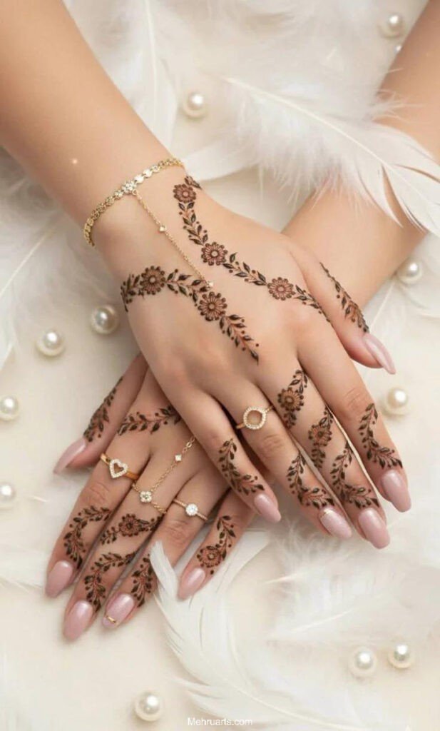 stylish back hand mehndi designs stylish back hand mehndi designs