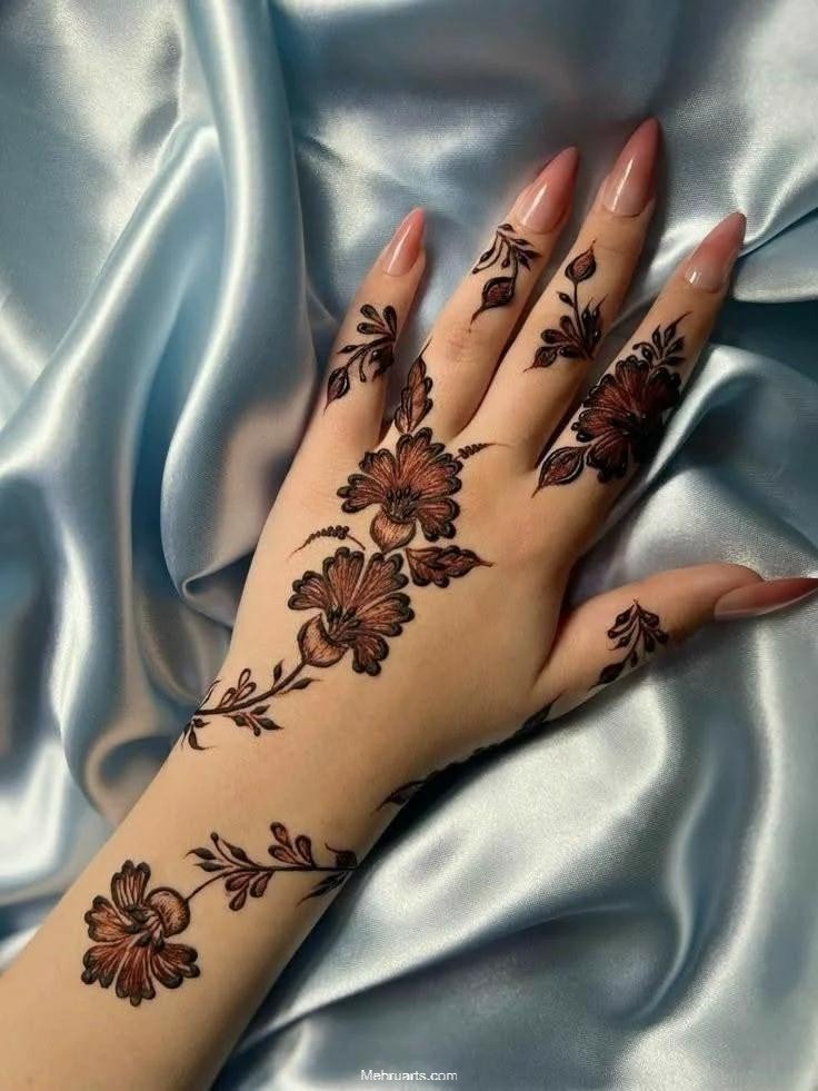 stylish back hand mehndi designs stylish back hand mehndi designs