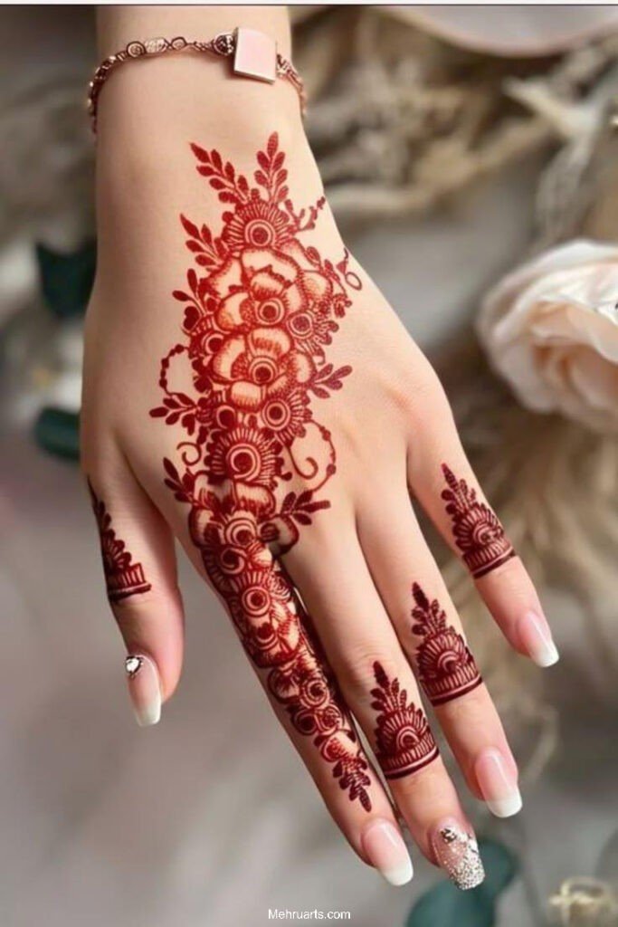 stylish back hand mehndi designs stylish back hand mehndi designs