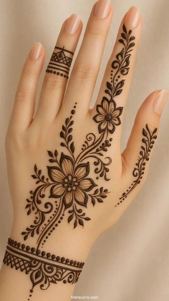 stylish back hand mehndi designs stylish back hand mehndi designs