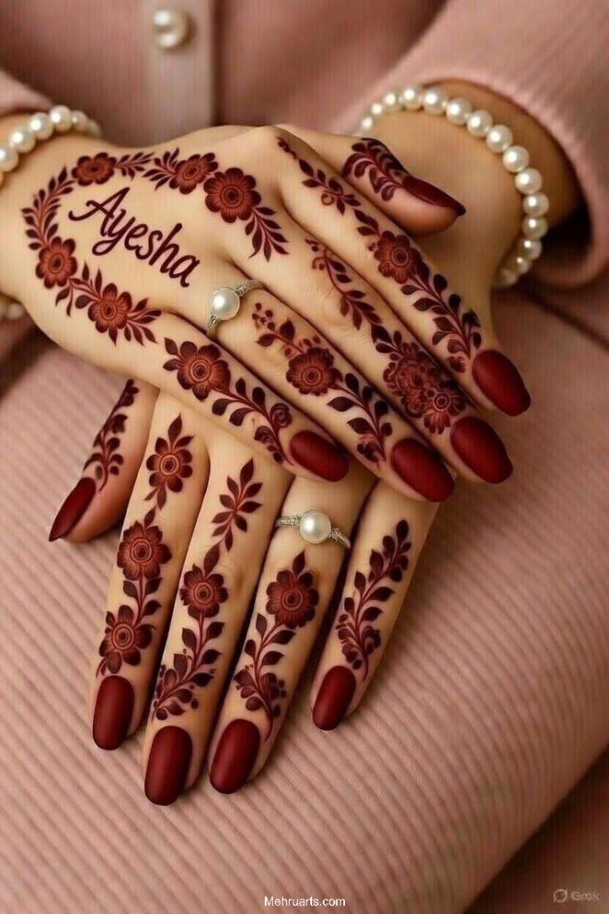 stylish back hand mehndi designs stylish back hand mehndi designs