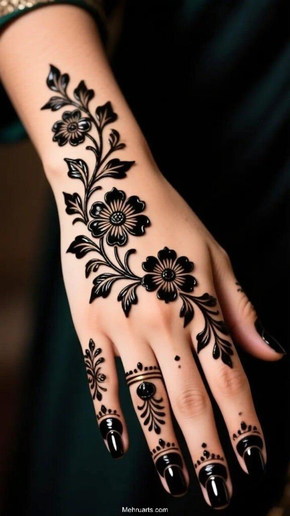 stylish back hand mehndi designs stylish back hand mehndi designs