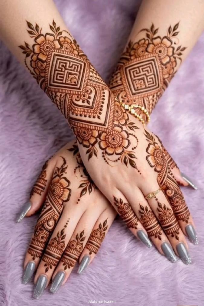 stylish back hand mehndi designs stylish back hand mehndi designs