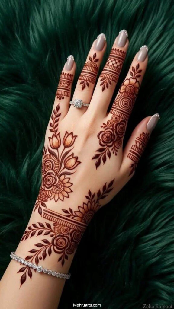 stylish back hand mehndi designs stylish back hand mehndi designs