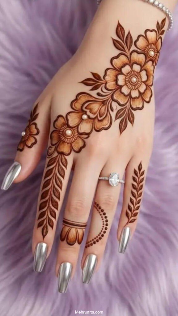 stylish back hand mehndi designs stylish back hand mehndi designs