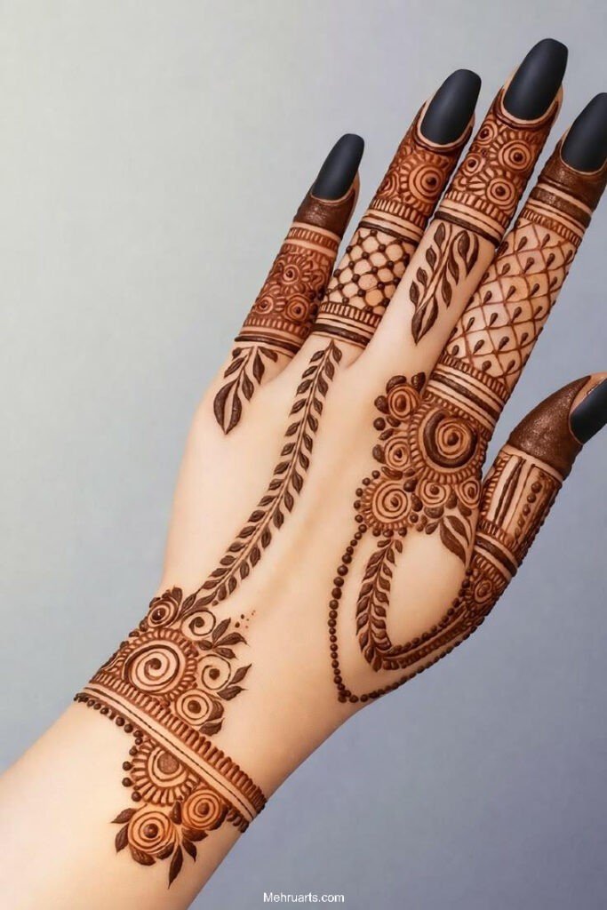 stylish back hand mehndi designs stylish back hand mehndi designs