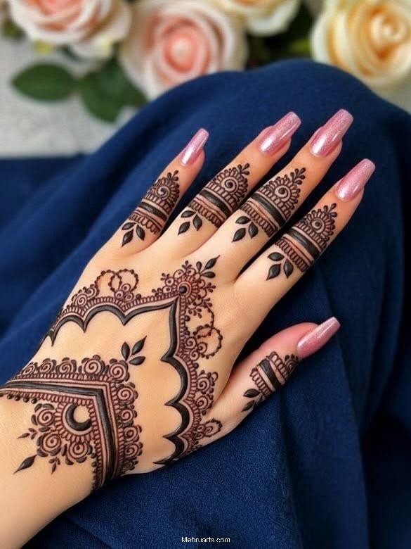 stylish back hand mehndi designs stylish back hand mehndi designs