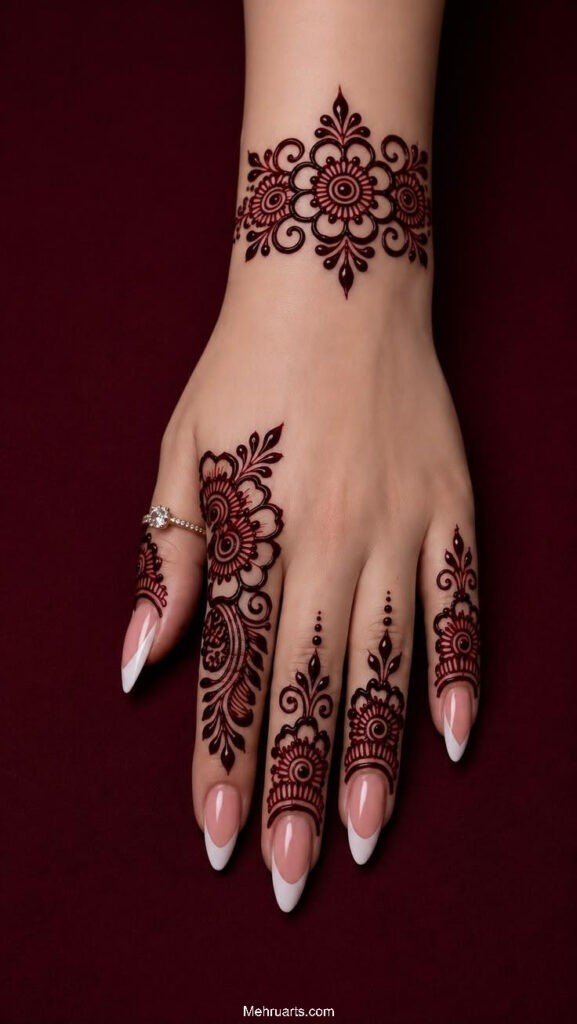 stylish back hand mehndi designs stylish back hand mehndi designs