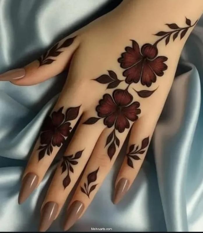 stylish back hand mehndi designs stylish back hand mehndi designs