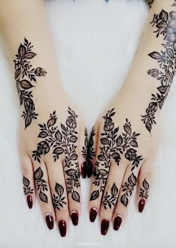 stylish back hand mehndi designs stylish back hand mehndi designs