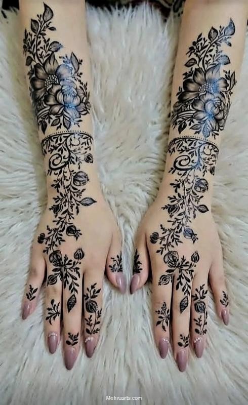 stylish back hand mehndi designs stylish back hand mehndi designs
