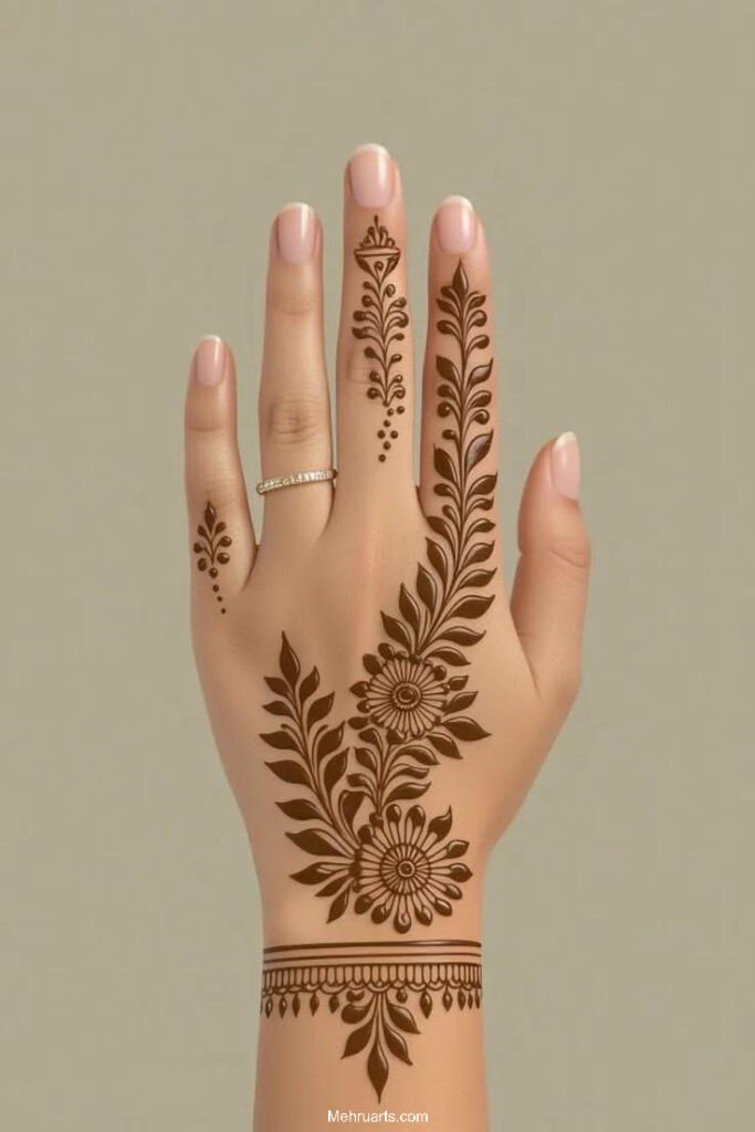 stylish back hand mehndi designs stylish back hand mehndi designs