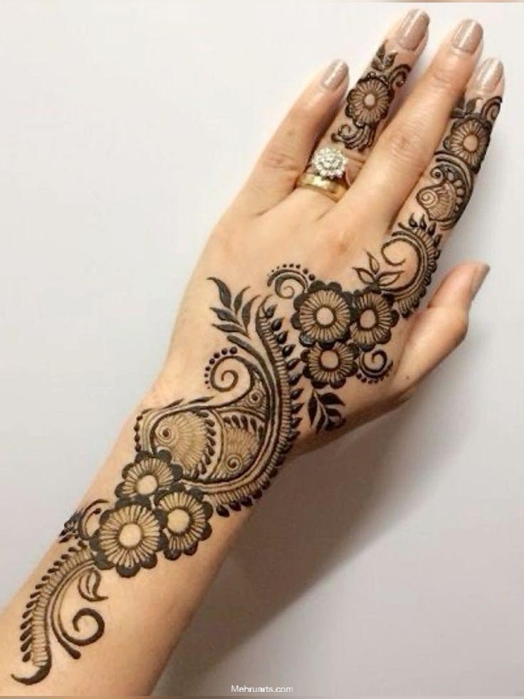 Arabic Pakistani mehndi design