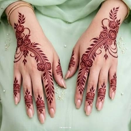 Arabic mehndi design