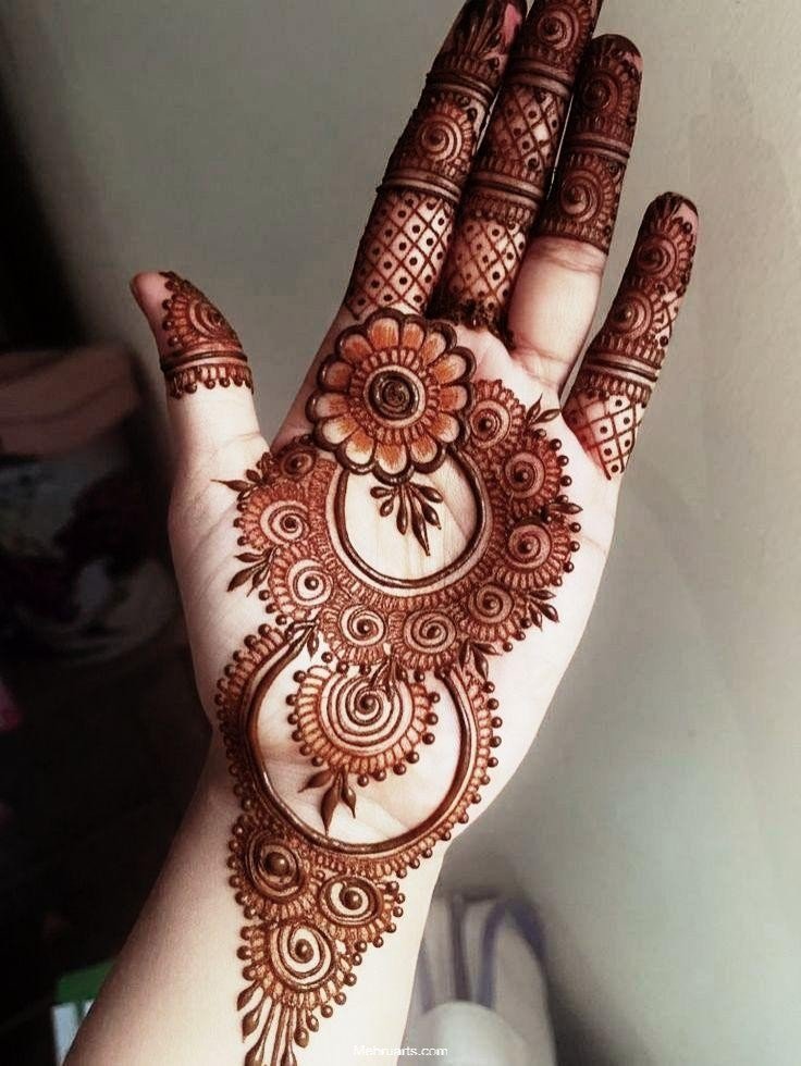 Simple Arabic Mehndi design Simple Arabic Mehndi design