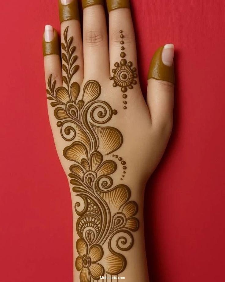Arabic Mehndi design