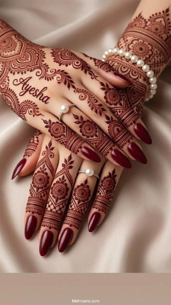 Arabic Mehndi design Arabic Mehndi design