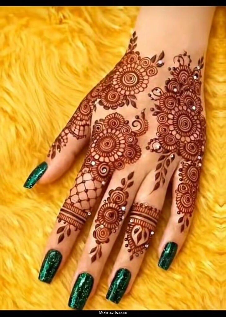 Arabic Mehndi design