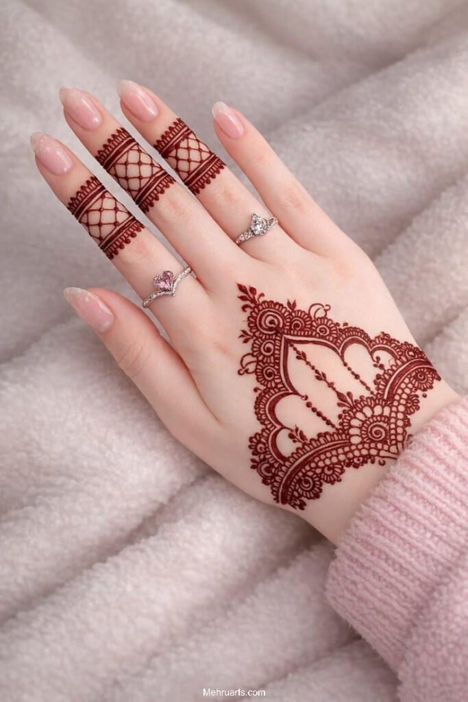 Arabic Mehndi design
