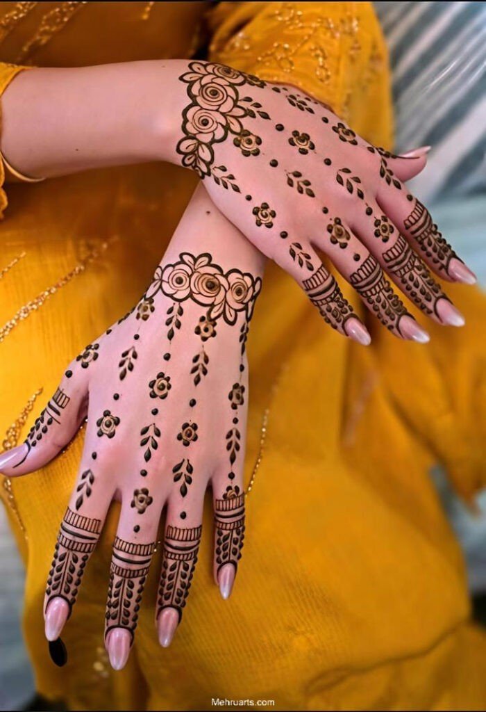 Arabic Mehndi design