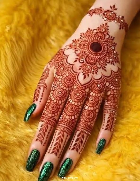 Arabic Mehndi design