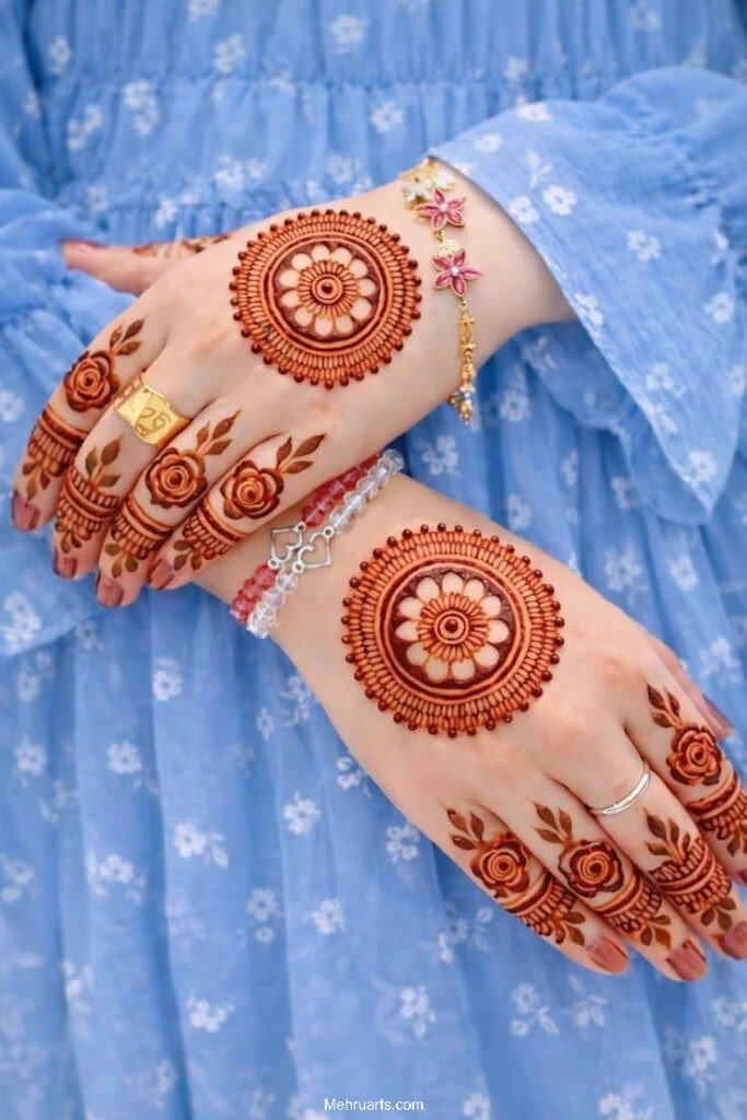 Arabic Mehndi design
