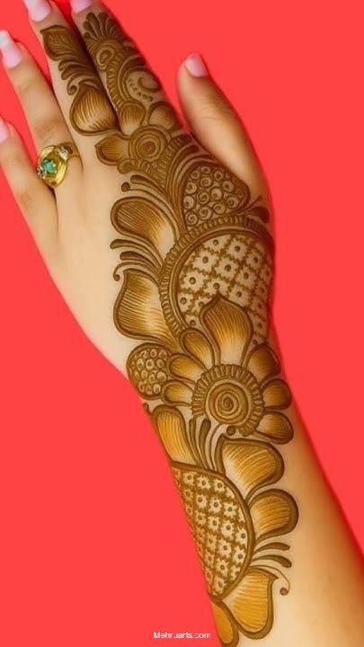 Arabic Mehndi design