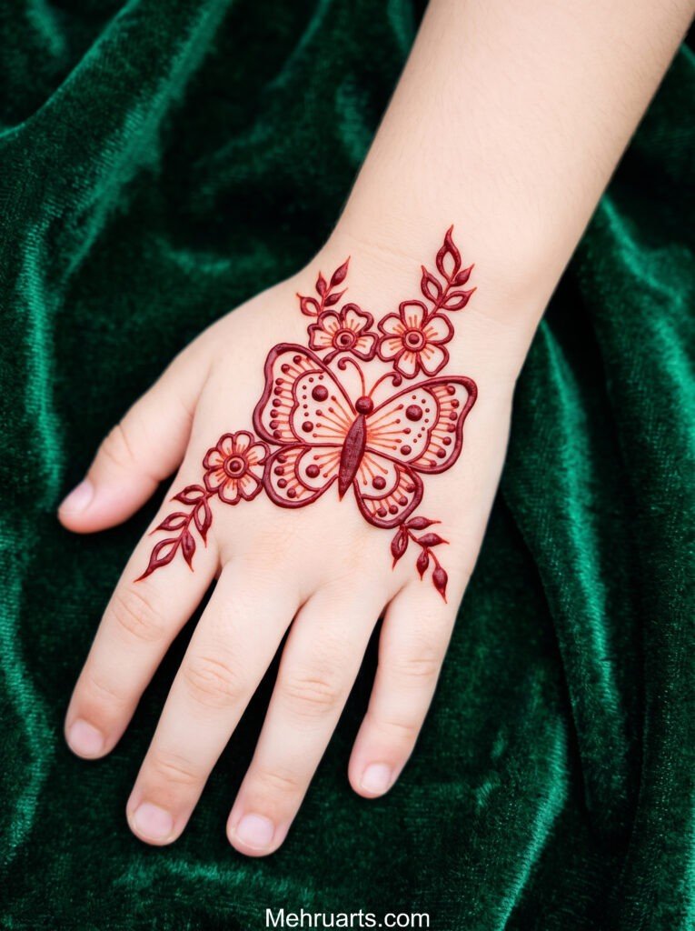 mehndi design for kids