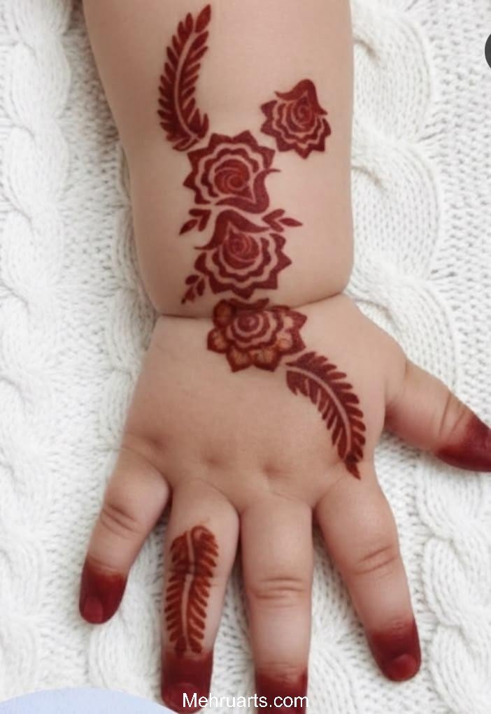 mehndi designs for kids Mehndi designs for kids