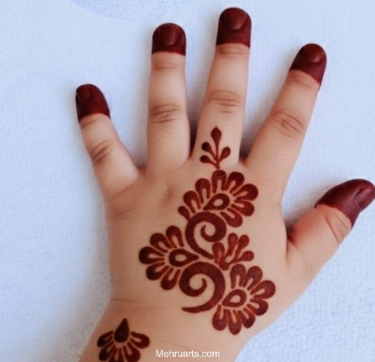 mehndi designs for kids Mehndi designs for kids