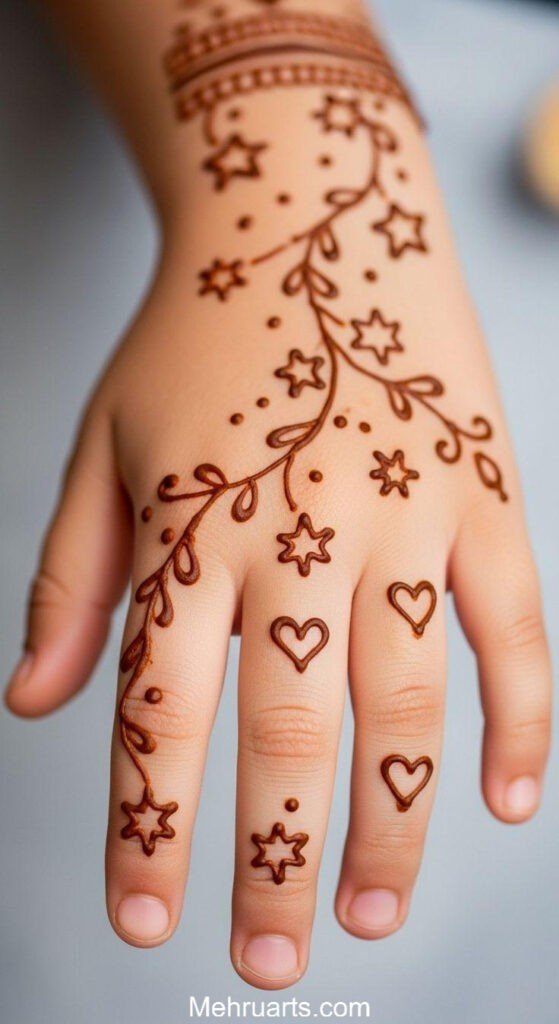 mehndi designs for kids Mehndi designs for kids