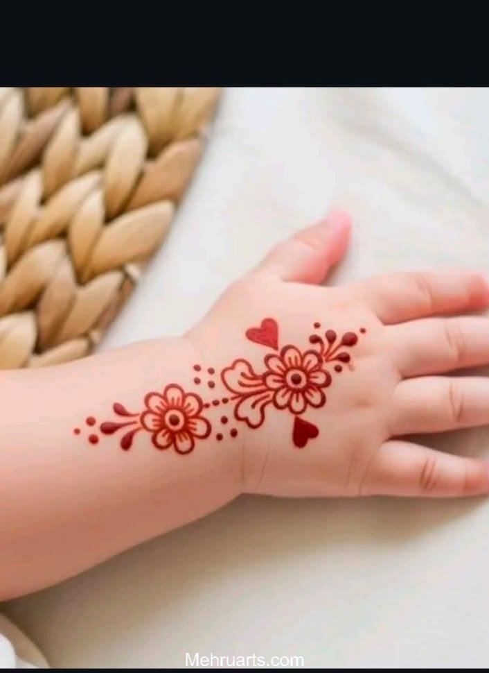 mehndi designs for kids Mehndi designs for kids