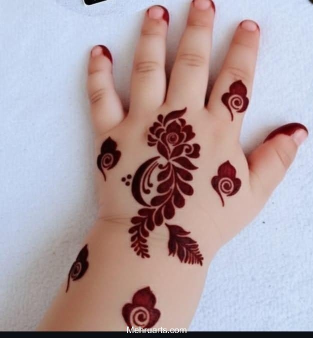 mehndi designs for kids Mehndi designs for kids